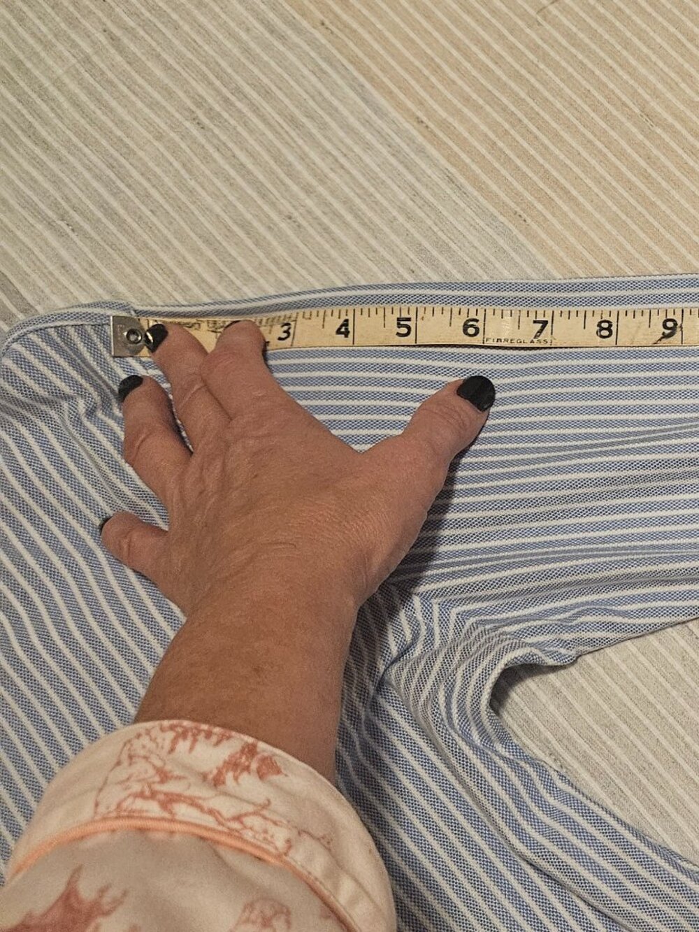 Ralph Lauren pinstripe shirtdress